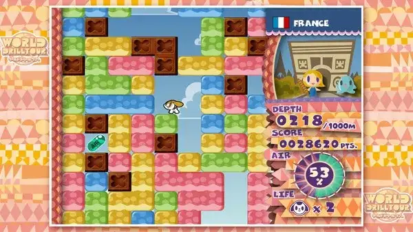 switch《爆钻小英雄 钻头乐园 Mr. DRILLER DrillLand》 中文 NSP